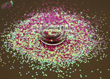 PLUM TUCKERED OUT 1MM glitter - Aurora Australis collection-