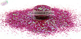 PLUM TUCKERED OUT 1MM glitter - Aurora Australis collection-