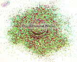 HELLO GORGEOUS  .8MM glitter - Aurora Australis collection-