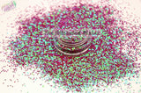 HELLO GORGEOUS  .8MM glitter - Aurora Australis collection-