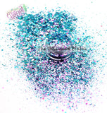 FIAMETTA chunky mix Glitter - Optical Illusion(Color Shifting glitter) Collection