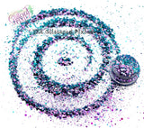 FIAMETTA chunky mix Glitter - Optical Illusion(Color Shifting glitter) Collection