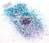 FIAMETTA chunky mix Glitter - Optical Illusion(Color Shifting glitter) Collection