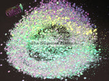 HYPATIA  chunky glitter mix - Aurora Australis (shifting) collection