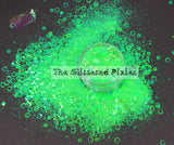 MIDORI SOUR -Ring (hollow dot) glitter mix - Summer Fantasy collection