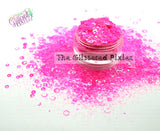 DRAGON FRUIT SMOOTHIE -Ring (hollow dot) glitter mix!