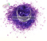 I'M BLUEBERRY OVER YOU -Ring (hollow dot) glitter mix!