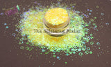 PINEAPPLE RUM  -Ring (hollow dot) glitter mix - SUMMER FANTASY COLLECTION