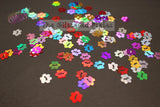 POOCH PLEASE - Multi color Holographic Paw print Glitter- Pixie Shapes