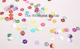 POOCH PLEASE - Multi color Holographic Paw print Glitter- Pixie Shapes