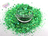 EMERALD CITY glitter mix - Pixie Glitz Collection -