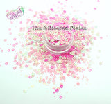 PRETTY LIL PETUNIA 4mm hollow flower glitter - Back To Nature Collection