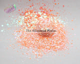 PEACHES N' CREAM glitter mix - Majestic mixes Collection -