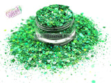 EMERALD CITY glitter mix - Pixie Glitz Collection -