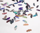 MIDNIGHT HOLLOW holographic BAT shape Glitter- Back to Nature Collection -