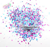 BERRY BLAST  holographic glitter mix - Majestic mixes Collection
