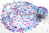 BERRY BLAST  holographic glitter mix - Majestic mixes Collection