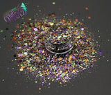 WITCHES BREW metallic glitter mix -Halloween Collection