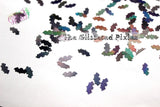 MIDNIGHT HOLLOW holographic BAT shape Glitter- Back to Nature Collection -