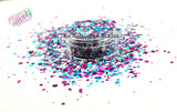 BERRY BLAST  holographic glitter mix - Majestic mixes Collection