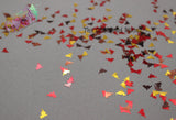 KITTIES GONE WILD - Multicolor metallic cat shape Glitter- Pixie Shapes-