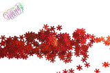 VOLCANIC SNOWFLAKE  holo effects shaped glitter 6mm