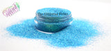 BLUE TOPAZ  iridescent glitter- Pixie Dust( extra fine glitter)