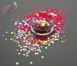 DEW DROP ROSE flower shaped glitter - Back to Nature Collection