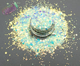 GHOST LIGHTS Glow In The Dark Glitter mix - Fantasy Charade-