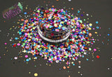 YOU Don't KNOW, UFO holo fx glitter mix- Majestic Mixes