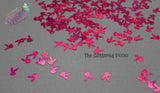 Divine RASPBERRY SEXY BUNNY holo Fx (playboy like) shape Glitter- Pixie Shapes