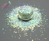 GHOST LIGHTS Glow In The Dark Glitter mix - Fantasy Charade-