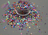 YOU Don't KNOW, UFO holo fx glitter mix- Majestic Mixes