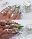 HECATE .6MM Iridescent shift glitter- Fantasy Charade