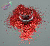 SCARLET SKY 1mm hexagon glitter- Heavy Metallics-