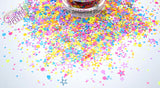 ROLLER PARTY star glitter mix - 80's Rad Mixes-