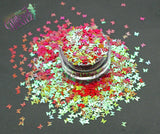 DEW DROP ROSE 3mm BUTTERFLy glitter- Back to Nature Collection