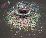 LONG SHOT color shift Shardz  Irregular glitter