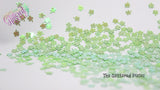 AVOCADO OH 4 Leaf Clover shape glitter