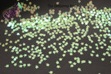 AVOCADO OH 4 Leaf Clover shape glitter