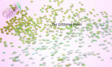 AVOCADO OH 4 Leaf Clover shape glitter