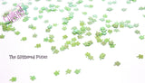 AVOCADO OH 4 Leaf Clover shape glitter