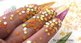 RUBBER DUCKIE TRACKS  duck print shape Glitter- Pixie Shapes-