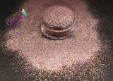 ROSE GOLD HOLOGRAPHIC glitter- Pixie Dust( extra fine glitter)