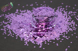 LAVENDER LADY 1.5mm  metallic hexagon glitter- Heavy Metallics-