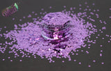 LAVENDER LADY 1.5mm  metallic hexagon glitter- Heavy Metallics-