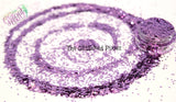 LAVENDER LADY 1mm  metallic hexagon glitter- Heavy Metallics-