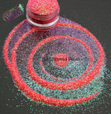 PEACH BELLINI iridescent fine glitter- Pixie Glitz-