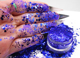 SAPPHIRE SPARKS Metallic Glitter mix - Heavy Metallics