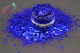 SAPPHIRE SPARKS Metallic Glitter mix - Heavy Metallics